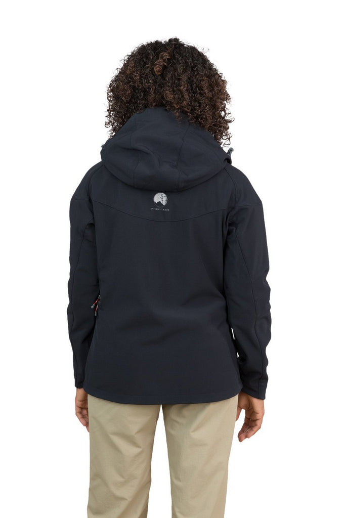 Qaras - Womens Waterproof Windproof Hooded Soft Shell Jacket