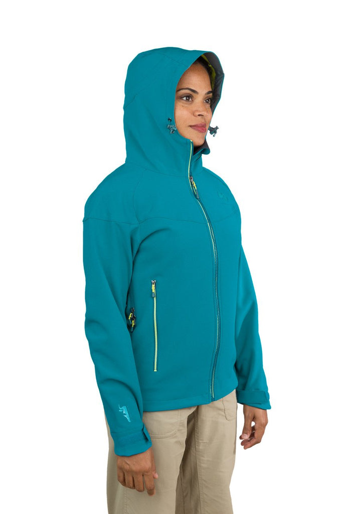 Misti - Womens Water Resistant, Wind Resistant Hooded Softshell Jacket