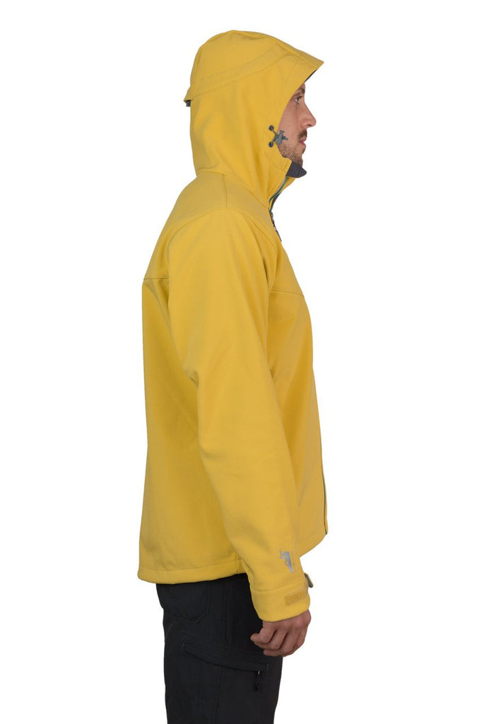 Qaras - Mens Waterproof, Windproof, Hooded Soft Shell Jacket