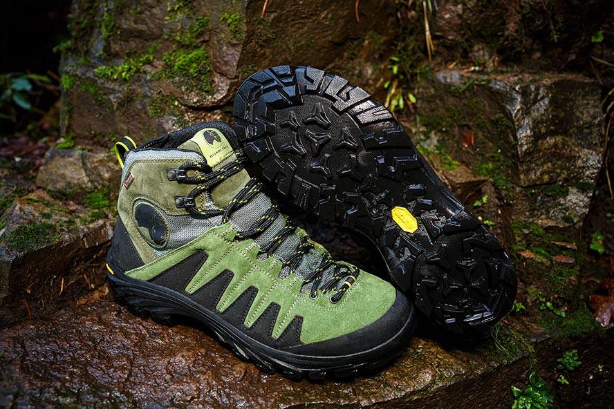 Kameng - Mid eVent Waterproof Hiking Boots - Men's + Women's, Moss Green