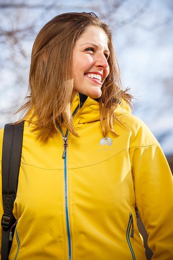 Qaras - Womens Waterproof Windproof Hooded Soft Shell Jacket